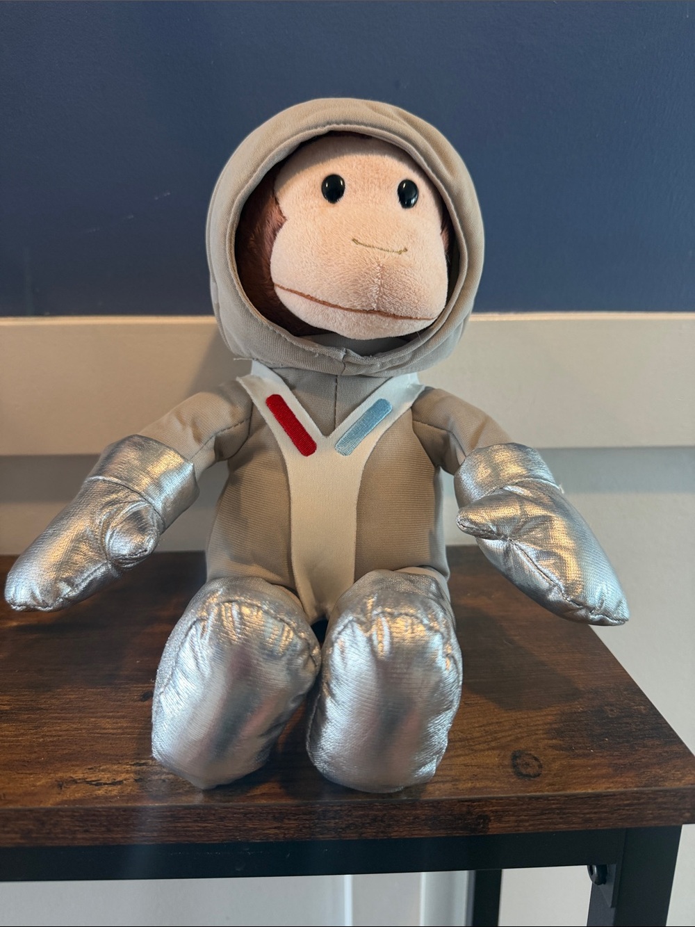 Rare Curious George Monkey Gund In Astronaut Space Suit 14” Plush